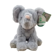 Earth Safe Elephant 10” Stuffed Animal Plush Toy – Soft Eco-Friendly Baby & Toddler Plush, Safe for Ages 0+