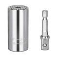 thumbnail image 1 of 2 uds enchufe Universal, llave de tubo universal de 7-19mm, herramienta de mano multifuncional adaptador de llave herramienta de reparación de taladro, 1 of 5