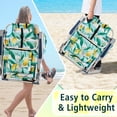 thumbnail image 6 of Alvantor Folding Beach Chair with Aluminum Frame and 5-Position Recline, Lemon, 6 of 11