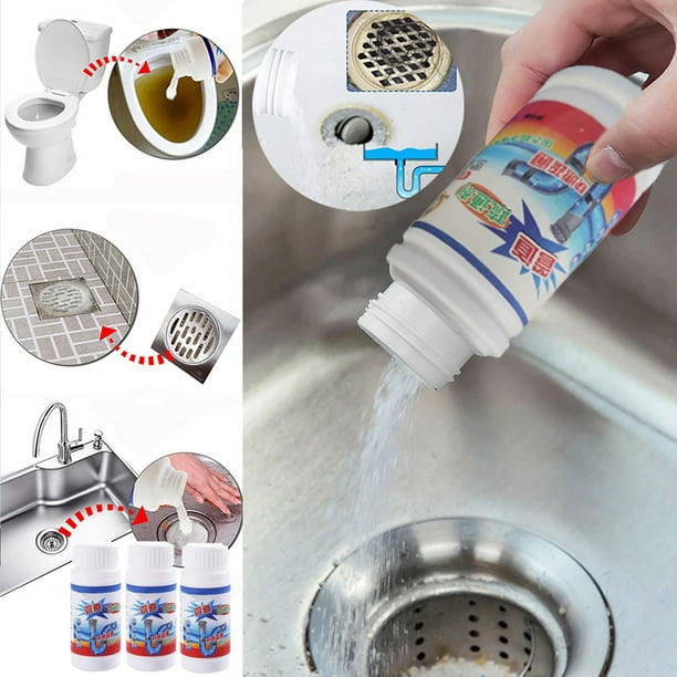 Herramientas y mejoras para el hogar Cocina Tubería de alcantarillado Desodorante Tubería fuerte Agente de dragado Herramienta de limpieza de inodoros Agente de dragado