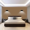 thumbnail image 2 of 12W Modern LED Wall Lamp Wall Light Waterproof IP65 Aluminum LED Wall Washer Indoor Outdoor for Bathroom Bedroom Corridor Living Room Staircase, Black 4000K [Energy Class, 2 of 5