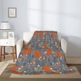 thumbnail image 2 of Sikiie Floral Squirrel Cozy Flannel Fleece Throw Blanket: Lightweight & Thick for All Seasons - Perfect for Women, Men, & Kids"40"x30", 2 of 6