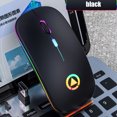 thumbnail image 3 of CAROOTU Rechargeable Wireless Mouse Slim Ergonomics Design Silent Office Mouse 1600DPI 2.4GHZ, 3 of 7