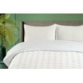 thumbnail image 3 of Ambesonne Retro Duvet Cover Sets, Pastel Simple Shapes, 2-King, Champagne White, 3 of 6