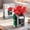 Rose Camera-222 Particles, variant on Kids Mini Building Blocks Set - Retro Camera Flower Bouquet, DIY Collectible Desk Decor for Boys Girls, Creative Gifts for Kids Adults (6 Pack)
