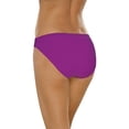 thumbnail image 3 of Bikini Fruit Of The Loom para Mujer, Multicolor Cotton Stretch1 Paquete con 3 Piezas Talla 5, 3 of 4