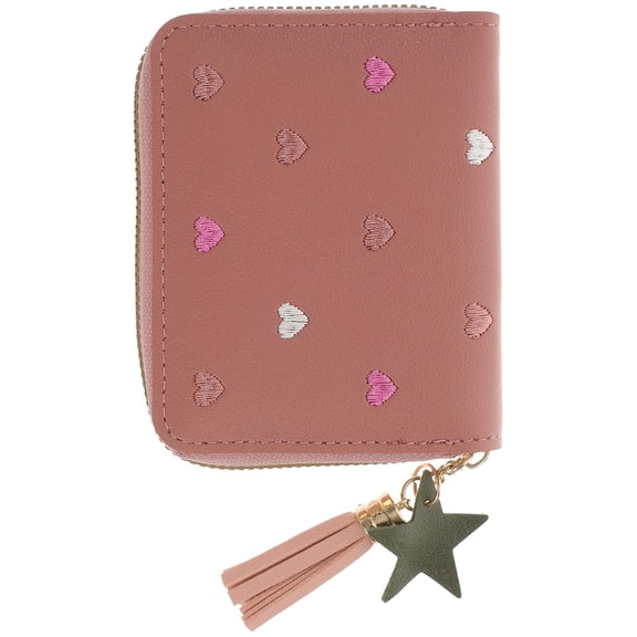 HOOWIFFY Mini Wallet for Women PU 1Set