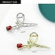 thumbnail image 2 of Pinzas de flores Brillar para el cabello de metal, 2 of 5