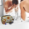 thumbnail image 5 of Goofa Cute Sunflowers Printed Toiletry Bag with Handle,Large Capacity Travel Makeup Cosmetic Bag for Women, Carry on Airport Airline Compliant Bag, 5 of 9