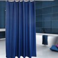 thumbnail image 3 of Flmtop Solid Color Shower Curtain Light Weight Shower Curtain Liner Soft Cloth Shower Curtains Moldproof Bath Shower Curtains Suitable for Home Bathrooms with Hooks, 3 of 10