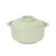 thumbnail image 1 of Wheat Straw Bowl Soup Pot Bowl Spoon Lid Set Tableware Noodle N7I8, 1 of 6