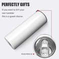 thumbnail image 5 of Sublimation Tumblers 20 Skinny Straight, Gobelet Mince en Acier Inoxydable pour Sublimation, avec Couvercle Jp, 5 of 5