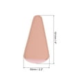 thumbnail image 2 of Uxcell 4"x2.2" PU Leather Scissors Sheath Cover Protector for Eyebrow Trimming Beauty Tool, Pink 3 Pack, 2 of 6