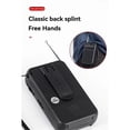 thumbnail image 3 of Portable Pocket AM FM Radio 2 Band Stereo Radio Operated Telescopic Antenna Radio with 3.5mm Headphone Jack, 3 of 5