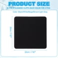 thumbnail image 2 of Uxcell Glasses Cleaning Cloth, Microfiber Eyeglasses Cleaner Cloths Soft Suede Wipe Screen 7.9" x 7.9", 2 of 7