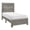 Gray, variant on Lexicon Corbin Asian Hardwood Twin Bed in Gray
