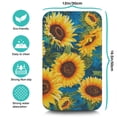 thumbnail image 5 of Washable Rubber Sunflower Cute Floral Dish Drying Mats for Kitchen Counter Home Large Coffee Bar Pad Accessories and Decor for Utensils Stemware 19.5''x12'', 5 of 7