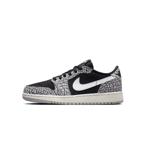 JORDAN GRADE SCHOOL Air Jordan 1 Low GS "Elephant Print" CZ0858 001 CZ0858 001 from Stadium Goods
