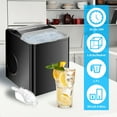thumbnail image 3 of WANAI 26.5lb. Countertop Ice Maker,Portable Compact Ice Cube Maker,Black, 3 of 9