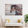 thumbnail image 4 of "Fire Horse" Painting Poster Decorative Painting Canvas Wall Art Living Room Posters Bedroom Painting,Unframe-style,28×41inch (70×105cm), 4 of 8