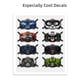 thumbnail image 4 of Pegatinas De Piel De Calcomanía De Pvc, Película Protectora De Pvc Resistente A Los Arañazos, Compatible Con Gafas Dji Fpv Monstrate EL017393-06, 4 of 5