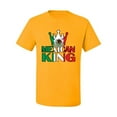 thumbnail image 2 of Wild Bobby Mexican King Latin Pride Men Graphic Tee, Gold, 3X-Large, 2 of 5