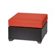 thumbnail image 1 of Ottoman de Patio en Osier Barbados Orange, 1 of 6