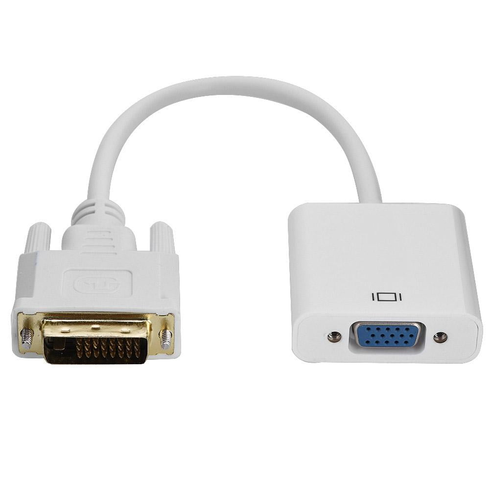 Mgaxyff 1080P DVID 24+1 Pin Male To VGA 15Pin Female Cable Adapter Converter, DVI to VGA