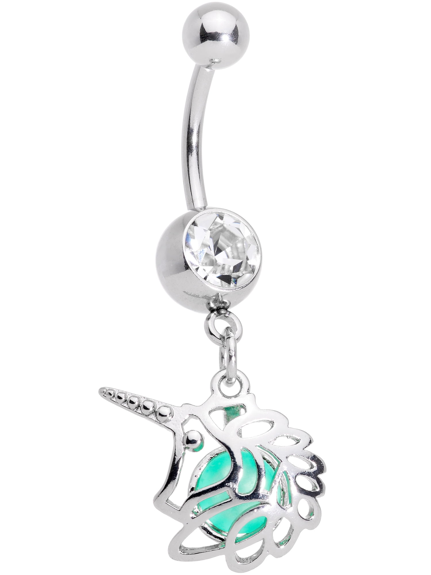 Unicorn sales belly ring