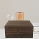 thumbnail image 5 of 1 caja de almacenamiento de madera con cajón para organizar artículos diversos., 5 of 8