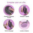 thumbnail image 4 of Cepillo Deslanador Mascotas Malubero Púrpura, 4 of 5