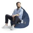 thumbnail image 2 of Fauteuil poire Gouchee Home Yolo Marine – Polyester Oxford hydrofuge avec rembourrage en billes de polystyrène, adapté aux adultes et aux adolescents, siège léger et portable pour dortoir ou salon, 2 of 6