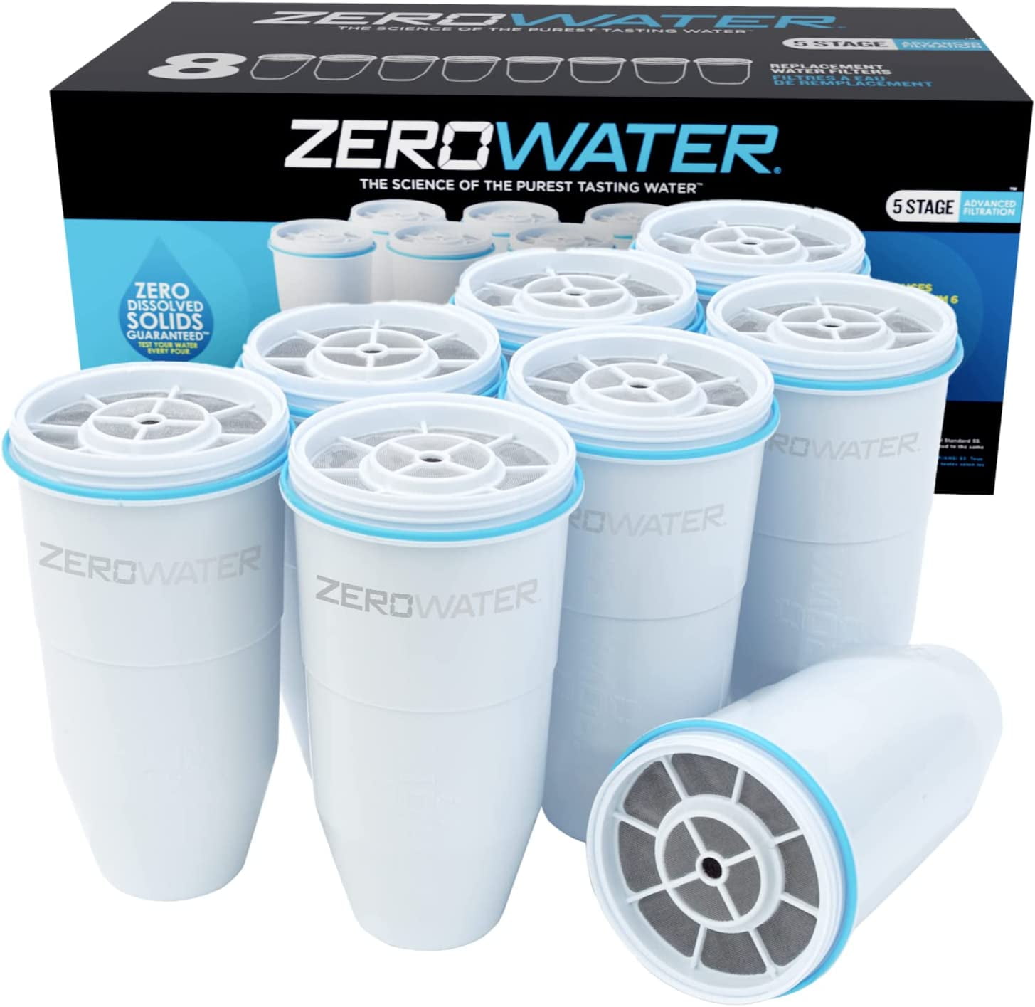 ZeroWater Official Replacement Filter 5Stage Filter Replacement 0