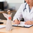 thumbnail image 6 of thovorrnl Nurse Angel Figurine, Thoughtful Tabletop Home Decor, Nurse Appreciation Gift for Women, Female, Healthcare Workers, and Medical Graduates, 6 of 9