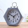 thumbnail image 4 of Reloj despertador silencioso, reloj de escritorio para estudiantes mayores, luz de lujo, reloj casero simple para dormitorio Zhivalor  CPB-US-XD2544-5, 4 of 5