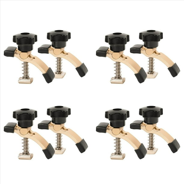 Kit de Mini Abrazadera de Sujeción de 8 Piezas, Abrazadera de Enrutador CNC para Carpintería y Metalurgia, con Máquina Enrutadora CNC 3018