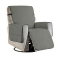 thumbnail image 1 of outdoorline Housse de Chaise en Polyester, Protecteur de Fauteuil Inclinable Réglable et Lavable, Housse de Meuble de Sofa, Gris Pâle, S, 1 of 9