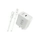 thumbnail image 1 of Cargador Control Expert Compatible Con iPhone Cable Tipo C Carga Rápida 20w Color Blanco, 1 of 10