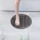 thumbnail image 1 of Alfombra antideslizante con ventosas - Alfombra de ducha redonda de PVC para seguridad en el baño - Alfombra anticaída de 30x30cm con lazo colgante, 1 of 5