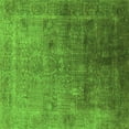thumbnail image 1 of Ahgly Company Indoor Square Oriental Green Industrial Area Rugs, 3' Square, 1 of 4