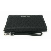 Michael Kors Women Ladies Leather Wallet MK Black