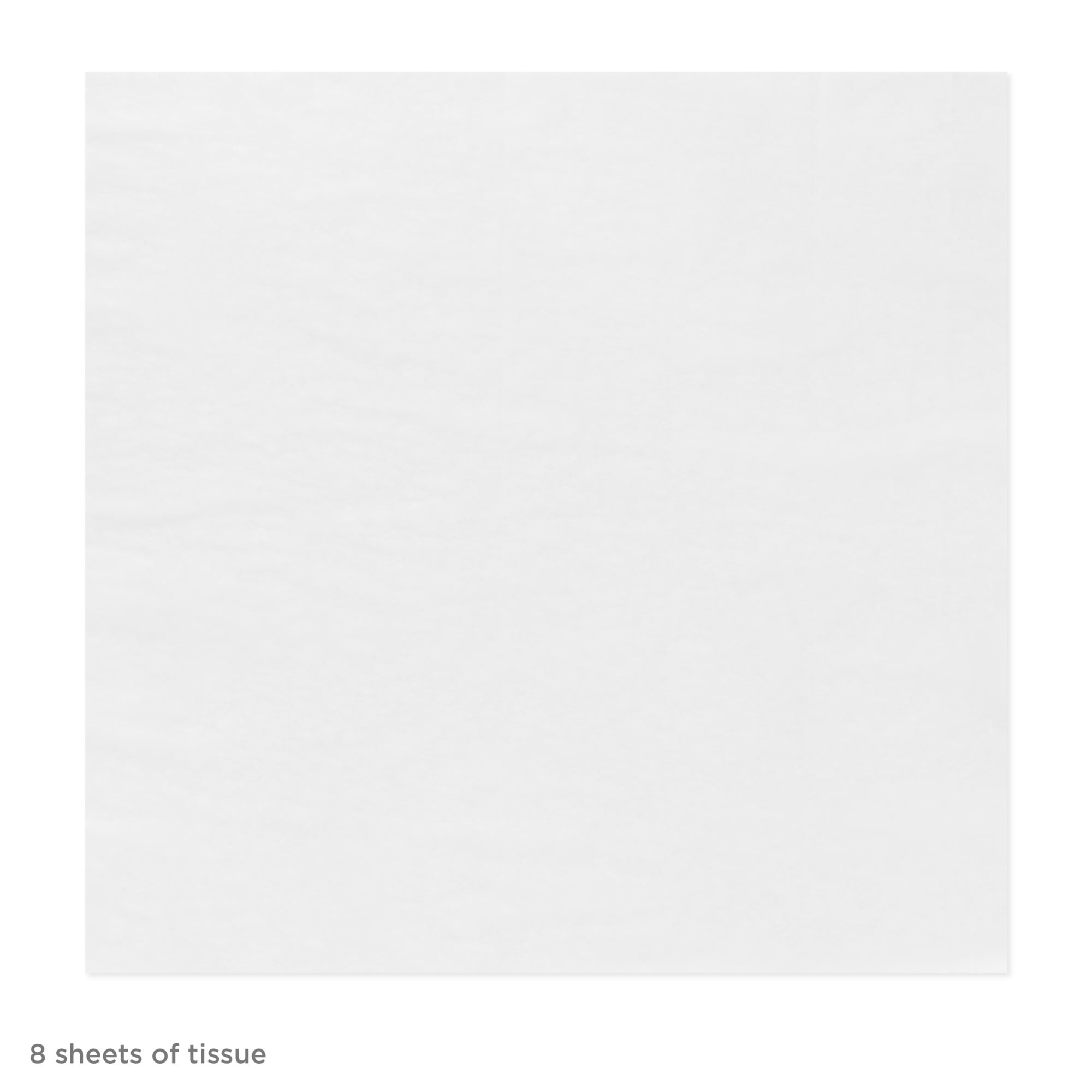 Hallmark Tissue Paper (Solid White) 8 Sheets