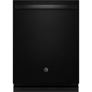 GE Top Control with Stainless Steel Interior Dishwasher with Sanitize Cycle GDT670SFVDS
