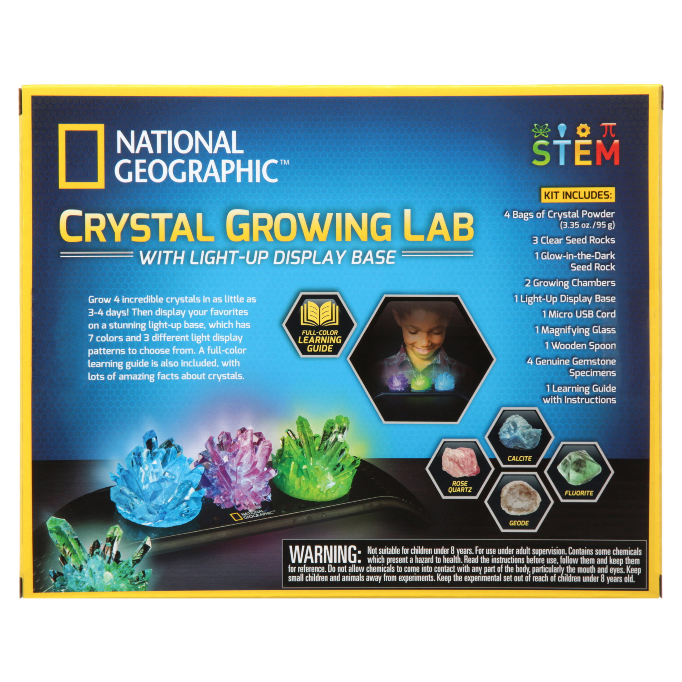 Light Up Crystal Growing Kit - THE BEACH PLUM COMPANY