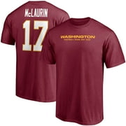 Men's Fanatics Branded Terry McLaurin Burgundy Washington Football Team Player Icon Name & Number T-Shirt