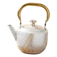 thumbnail image 4 of Siruishop 1.6 L Tea Kettle Leakproof Large Capacity with Infuser Juice Jar Accessory Water Silver, 4 of 8