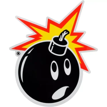 The Hundreds Sticker Bomb Phone Decal Water Bottle Stickers Car Decals, Laptop Sticker