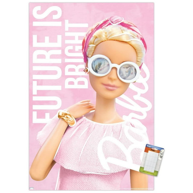 Mattel Barbie - Future is Bright Wall Poster, 22.375" x 34"