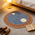 thumbnail image 4 of JHyouerji Round Floor Mat Soft Non Slip Area Rug Decorative Mat 15 Inch for Home Bathroom Bedroom Living Room, 4 of 8