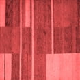 thumbnail image 1 of Ahgly Company Indoor Square Abstract Red Contemporary Area Rugs, 5' Square, 1 of 4